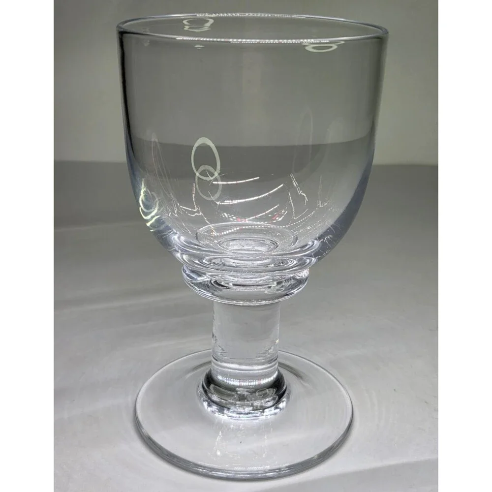 Simon Pearce Essex Water Goblet Glass 6.5